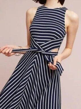 Striped Anthropologie Dress